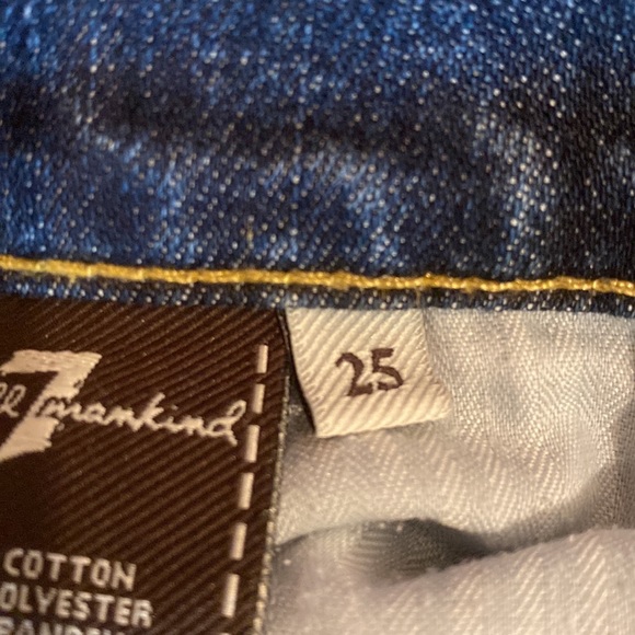 7 For All Mankind Size 25 Medium Wash Bootcut Jeans - Picture 6 of 6